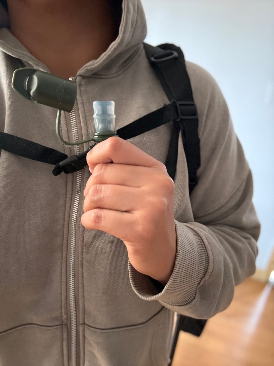 Customer photo review of Hydration Backpack