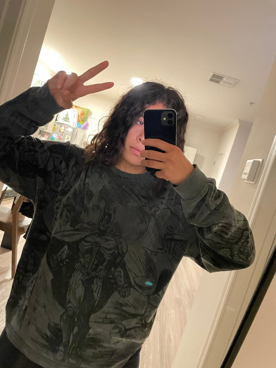 Customer photo review of 8002 - Batman Comic Longsleeves