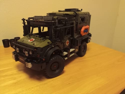 Customer photo review of Armoured Military Ambulance - 3849pcs