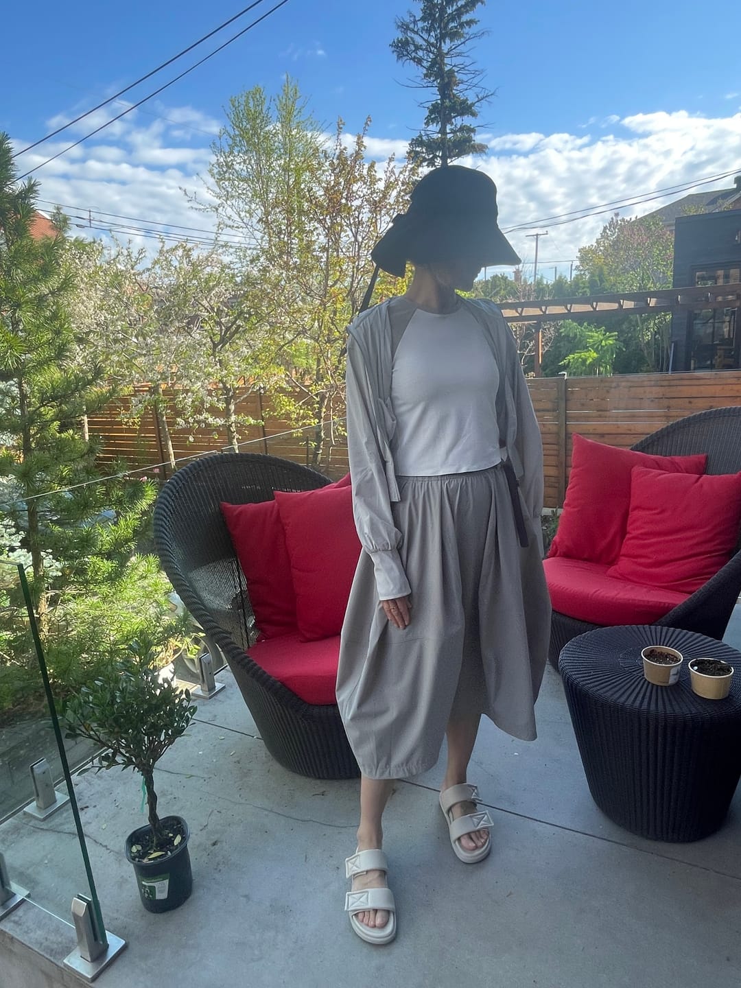 Customer photo review of Women's Sun Protection Bucket Hat UPF 100+ BM502
