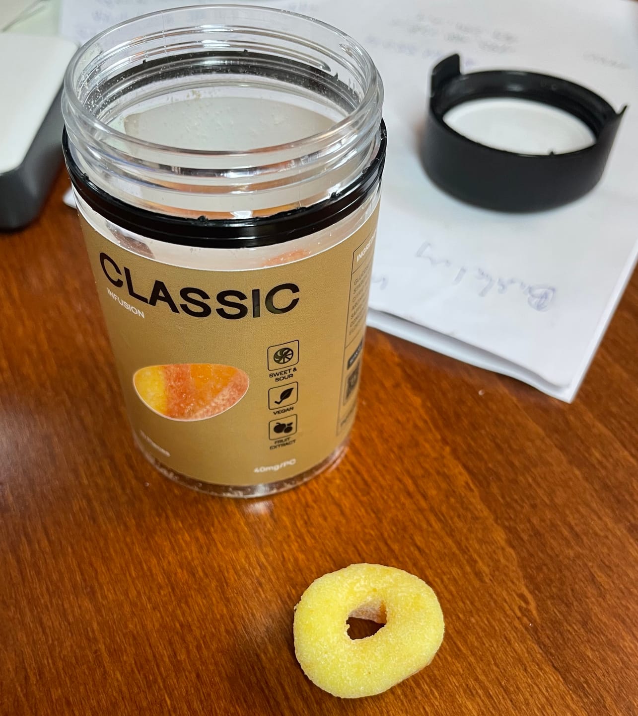 Customer photo review of CLASSIC Gummies