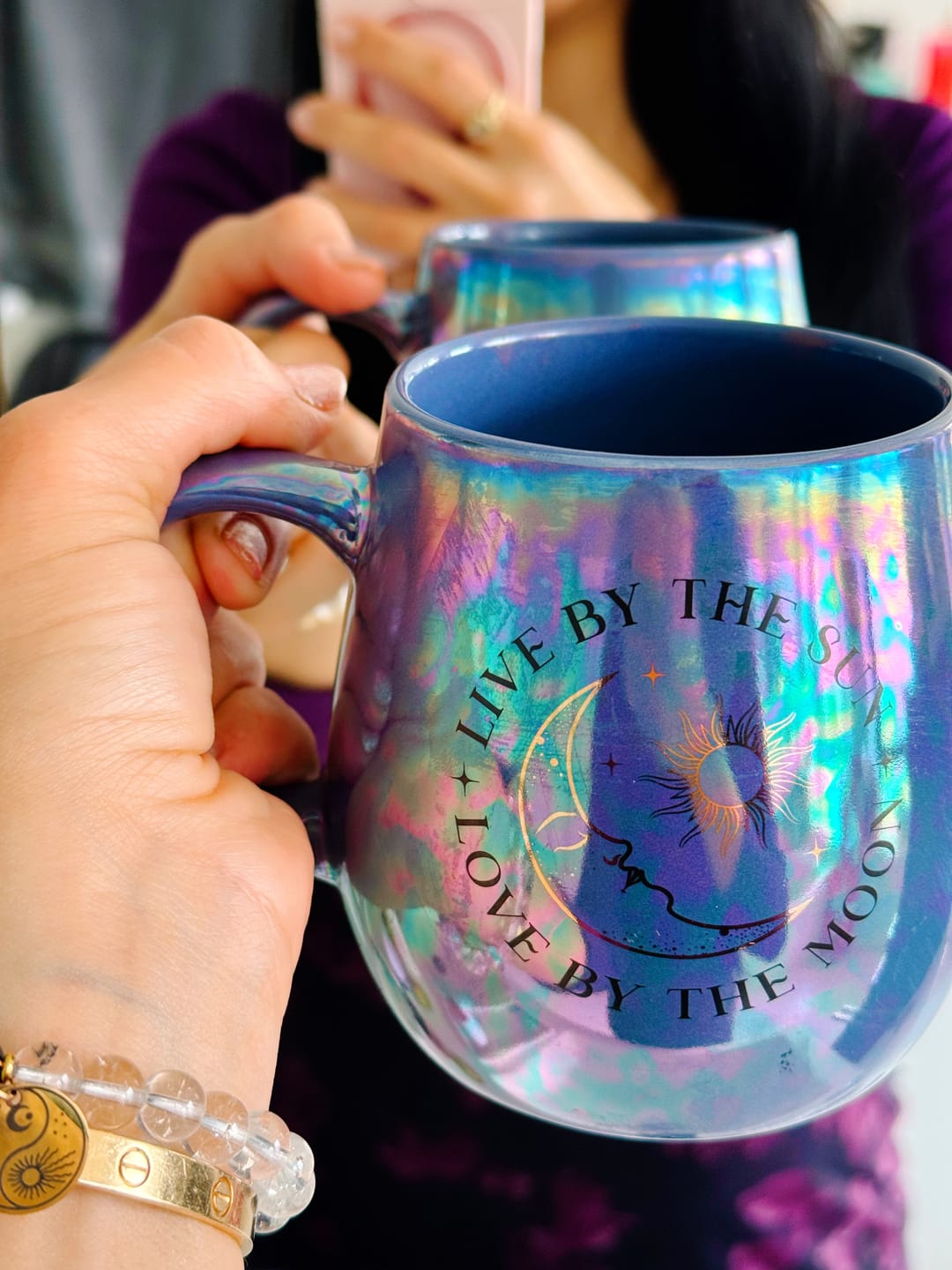 Customer photo review of Sonne & Mond Tasse – Mystischer Schimmer für magische Momente