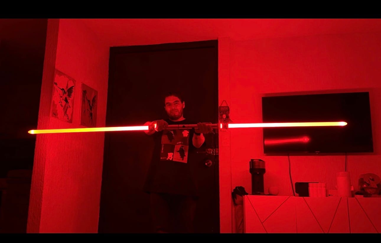 Customer photo review of Darth Maul (SON DOS SABLES QUE SE UNEN!)