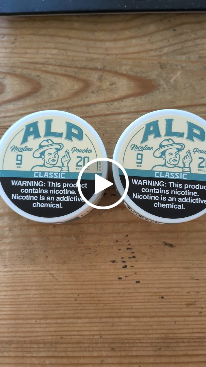 Customer video review of Classic Nicotine Pouches