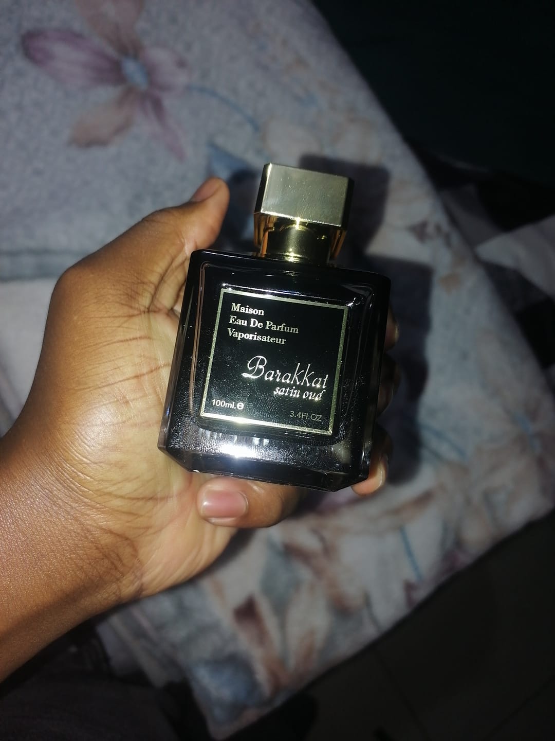 Customer photo review of Barakkat Satin Oud Eau De Parfum 100ml - Fragrance World