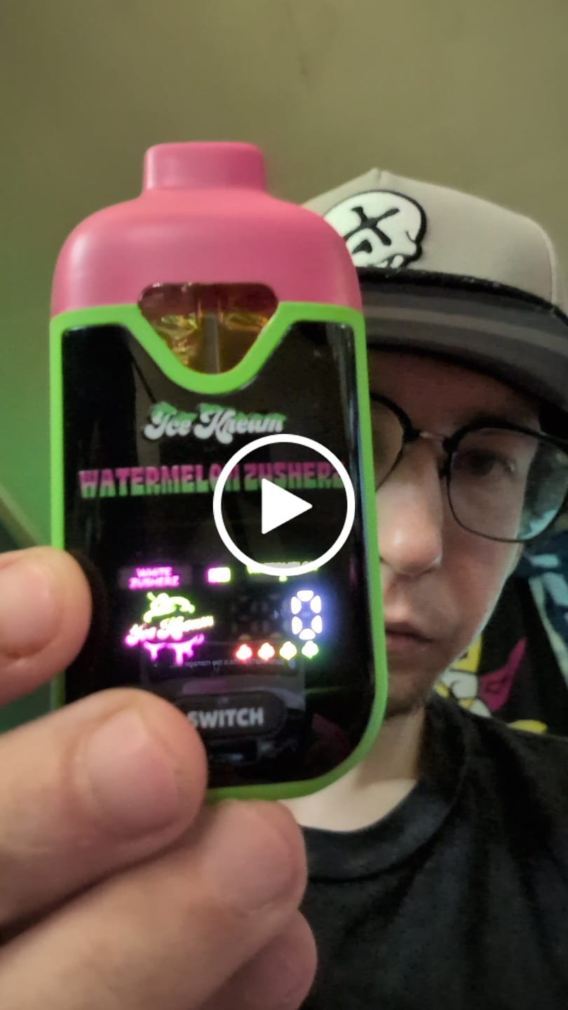 Customer video review of Watermelon Zlusherz Trio Vape