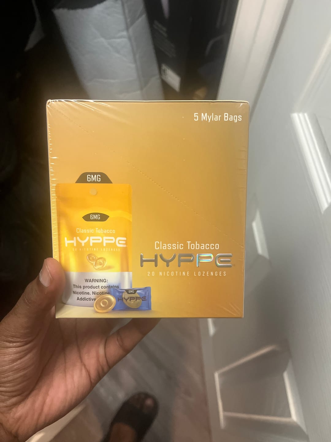 Customer photo review of Nicotine Lozenges