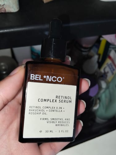Customer photo review of RETINOL COMPLEX SERUM