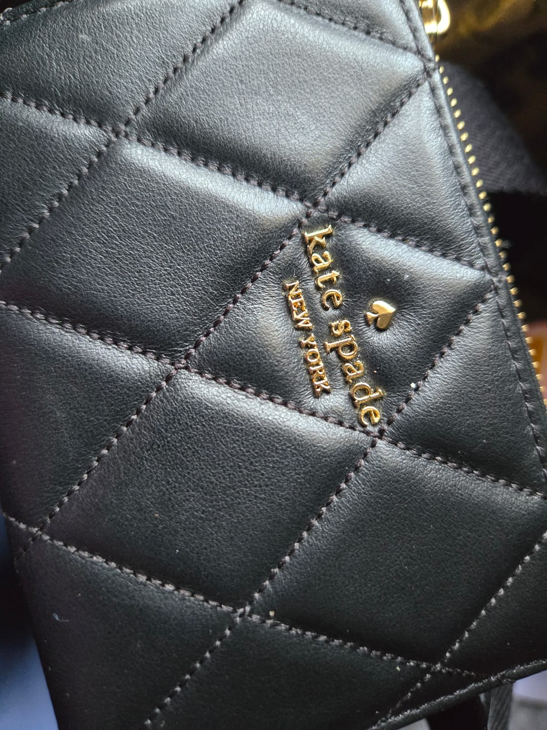 Customer photo review of Kate Spade Carey Small Card Holder In Black KG426
