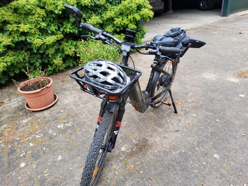 Customer photo review of Lankeleisi MG600 Lite 250W 27.5" Electric Trekking Bike 720Wh SUV E-bike with Torque Sensor 36V 20Ah Battery