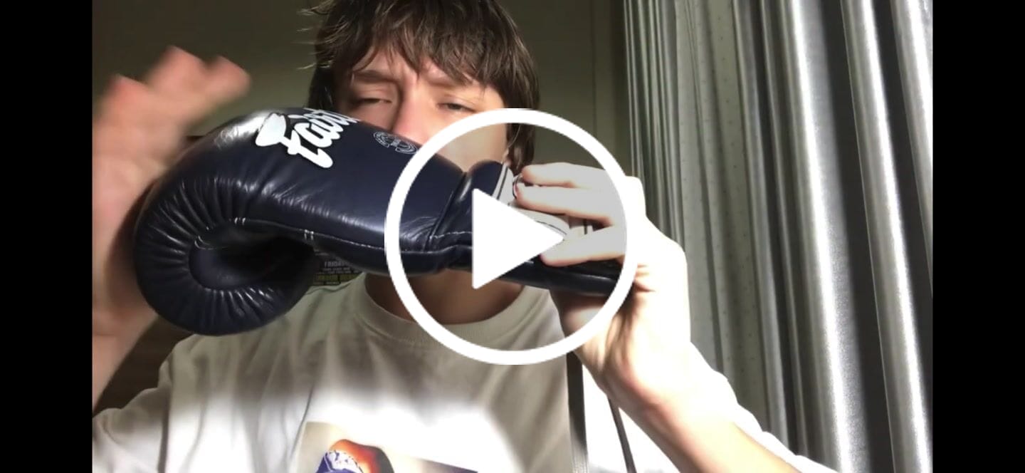 Customer video review of Fairtex BGV1 Muay Thai Boxing Glove - Solid Colors