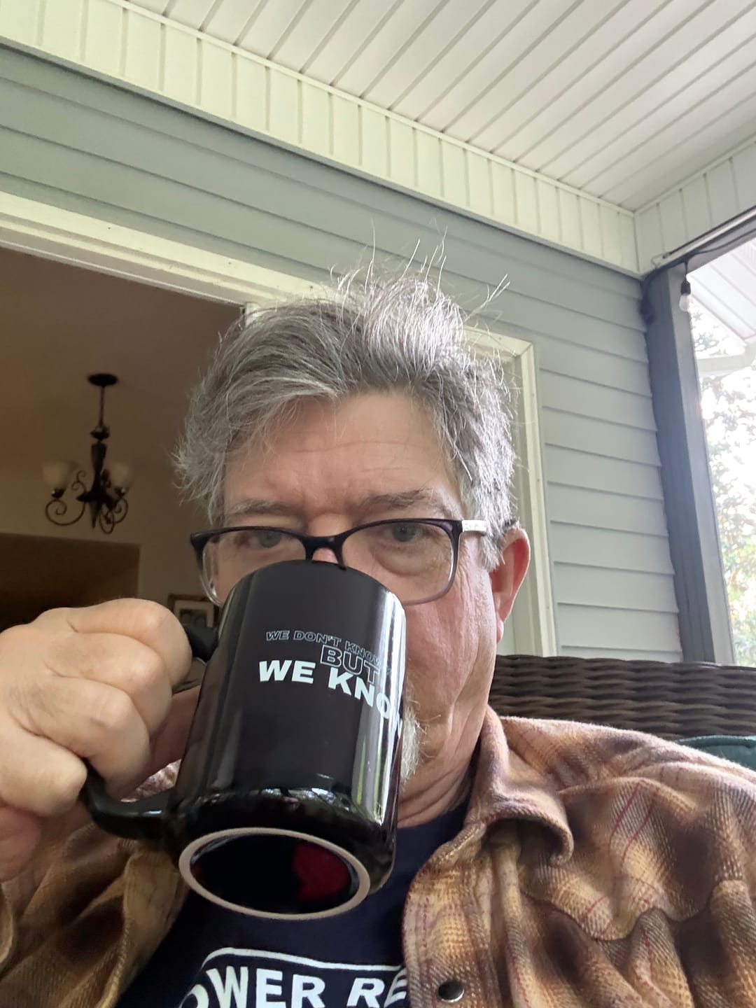 Customer photo review of We Know Mug