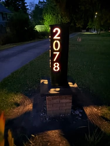 Customer photo review of Address Column