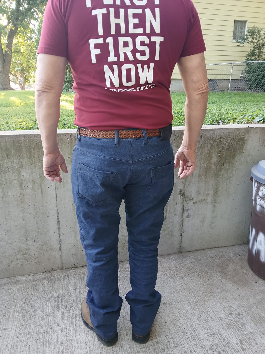 Customer photo review of Flexguard® Air Protective Mesh Motorcycle Jeans (Bootcut Edition)