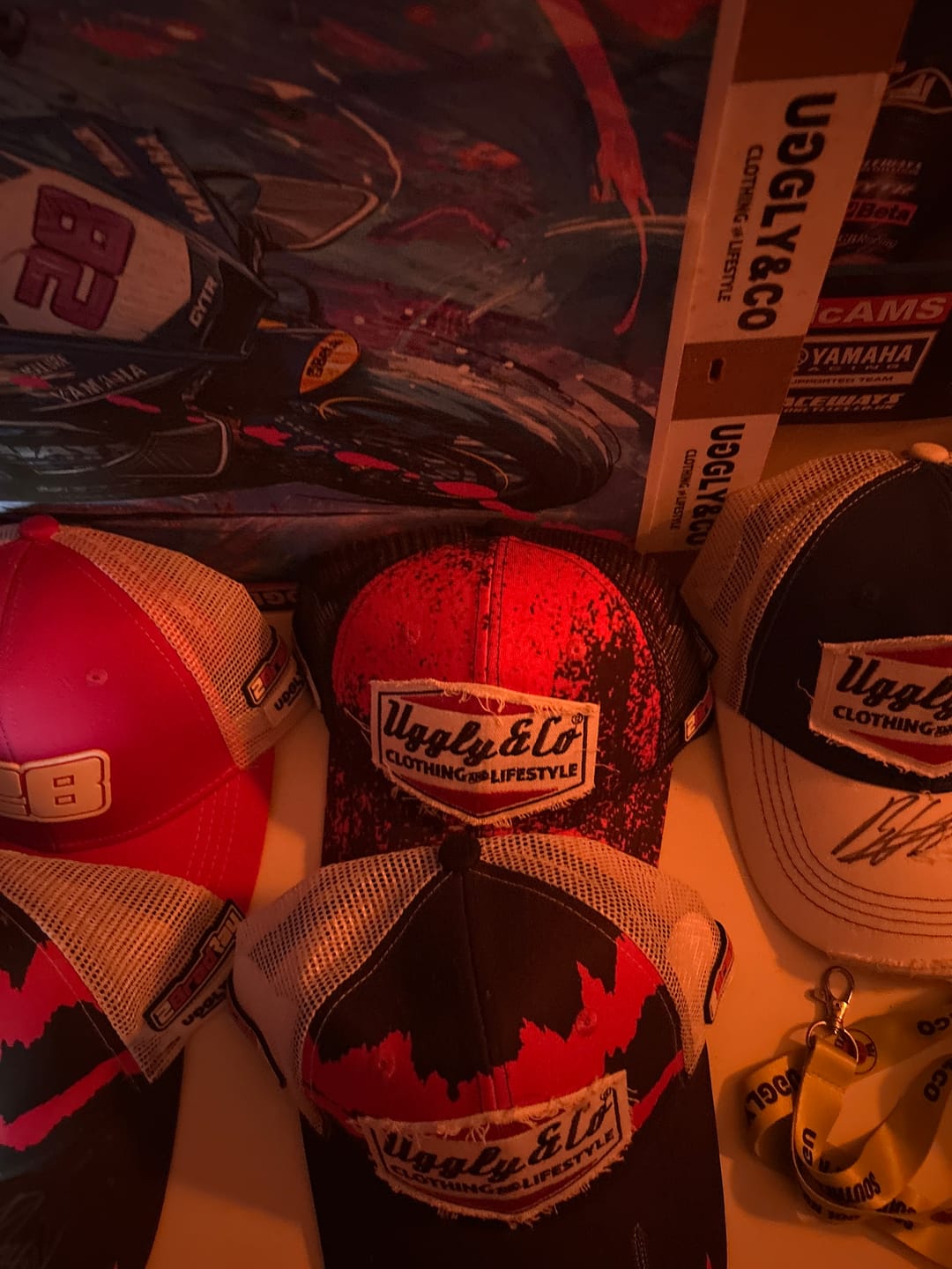 Customer photo review of Rust Diamond Trucker Hat x Bradley Ray #28