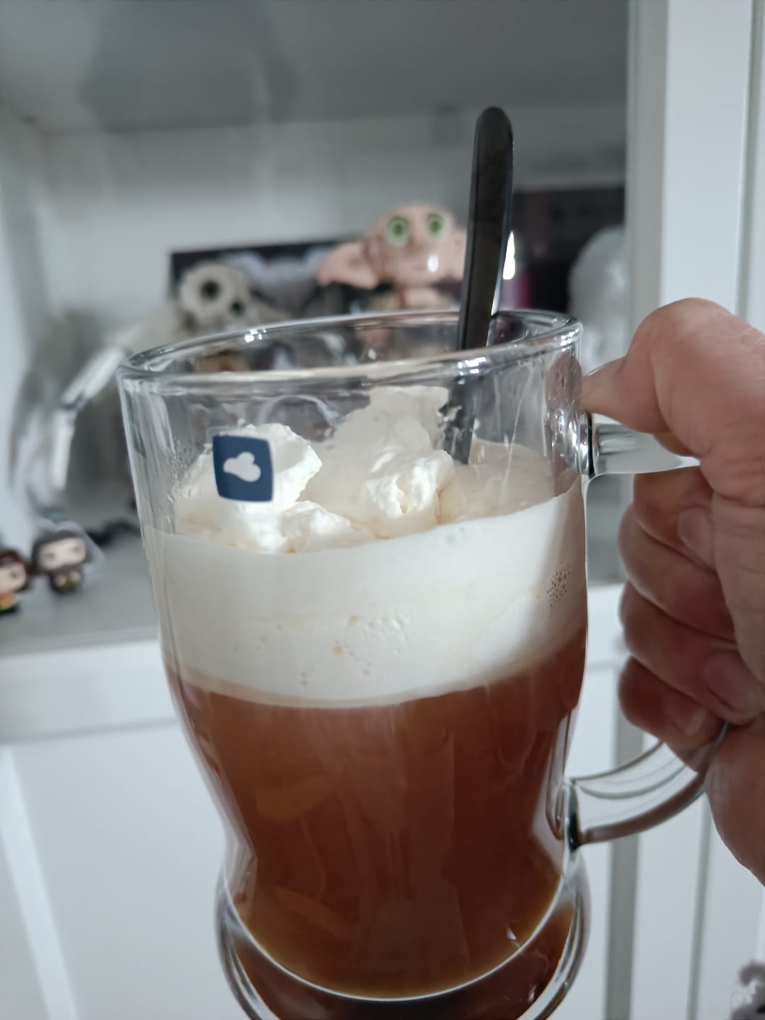 Customer photo review of XL Butterscotch Brew Glas
