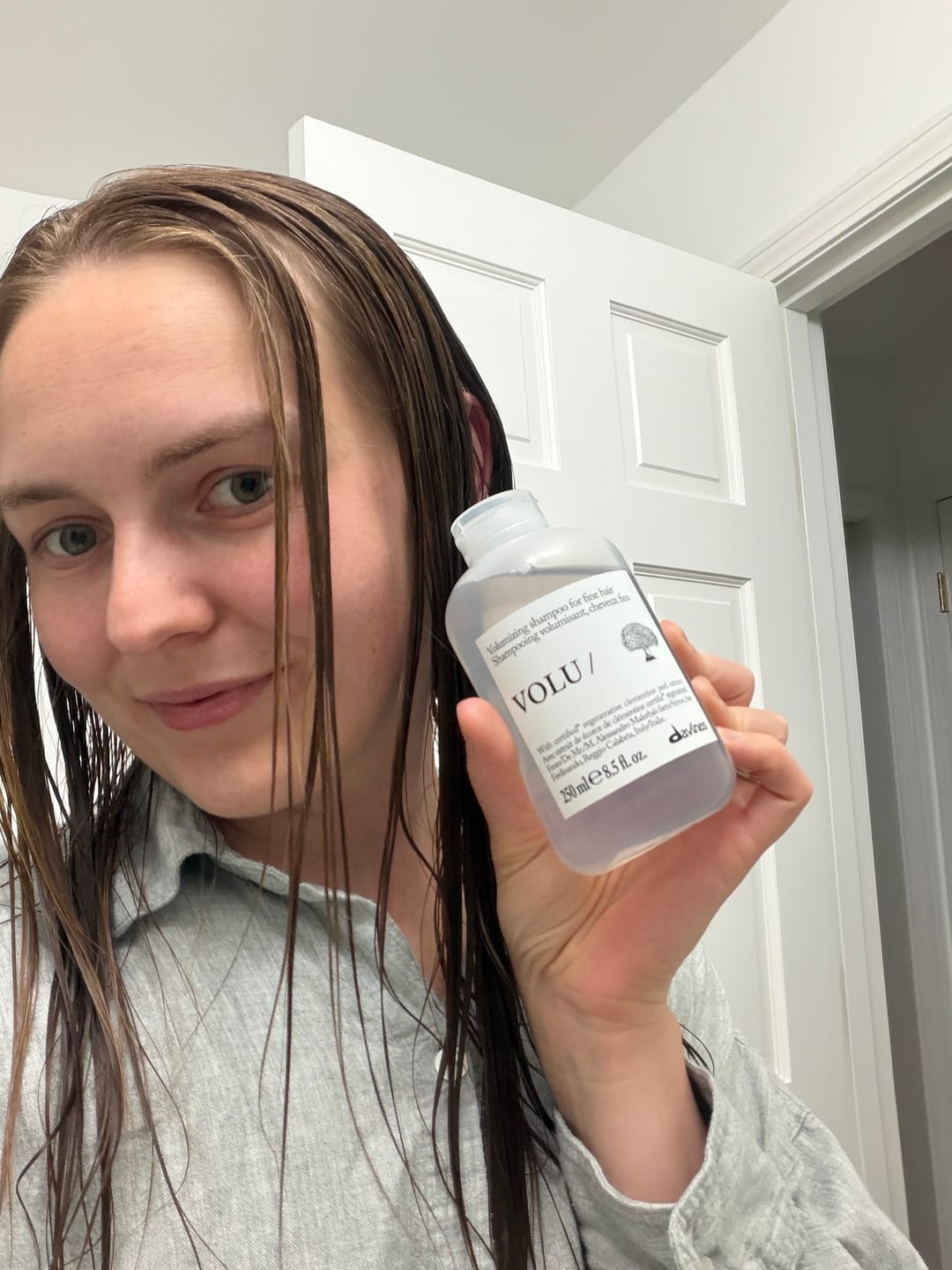 Customer photo review of VOLU Shampoo