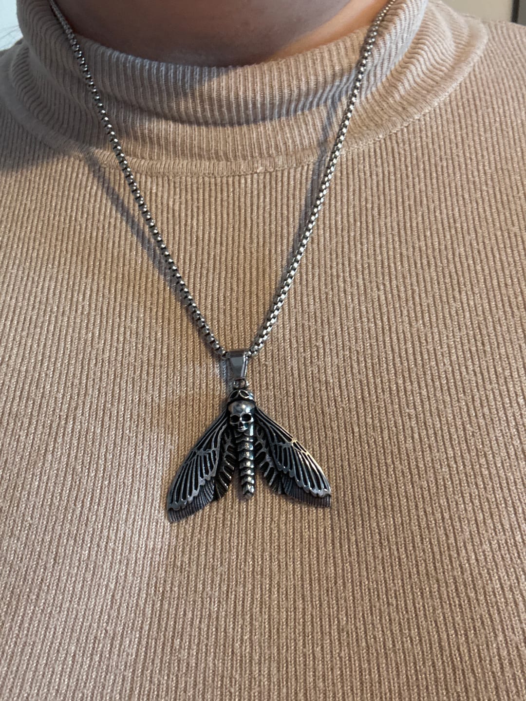 Customer photo review of SKULL BUTTERFLY.