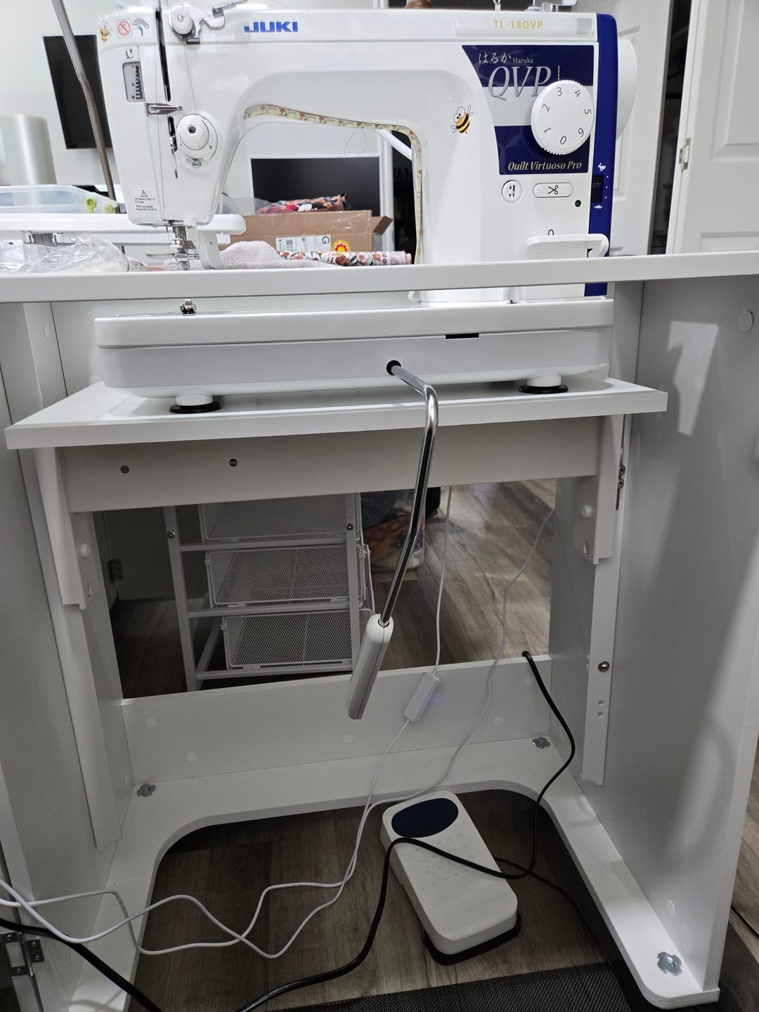 Customer photo review of Arrow Judy Sewing Cabinet (2 Colors Available)