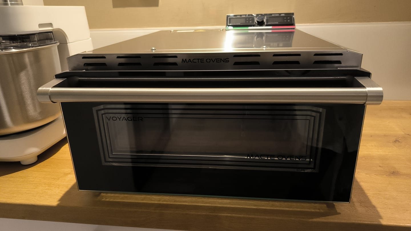 Customer photo review of Macte Ovens Voyager TWIN ADVANCED| Forno pizza elettrico