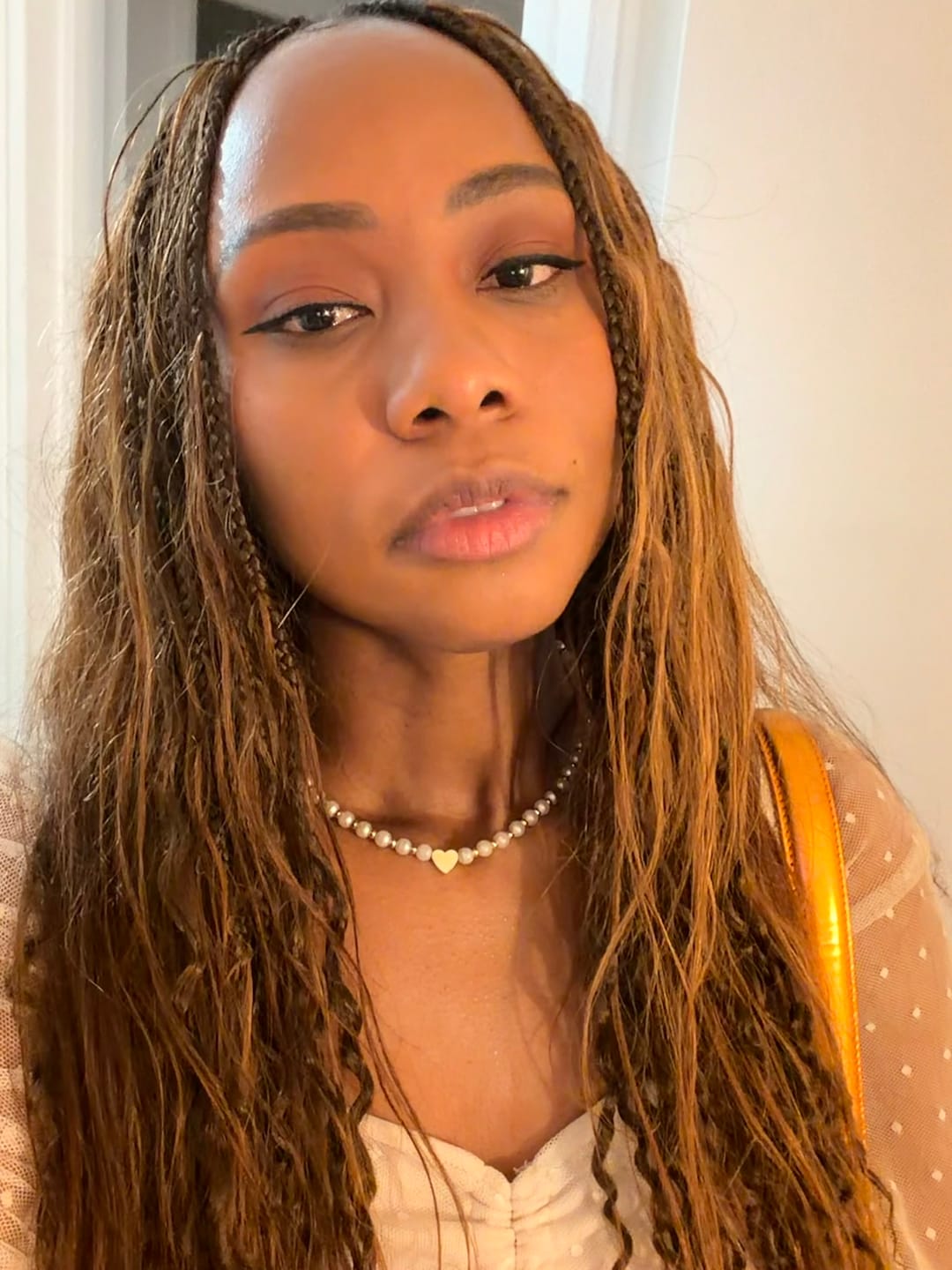 Customer photo review of #4/#30 Mix Color Blend Body Wave Bulk Human Braiding Hair