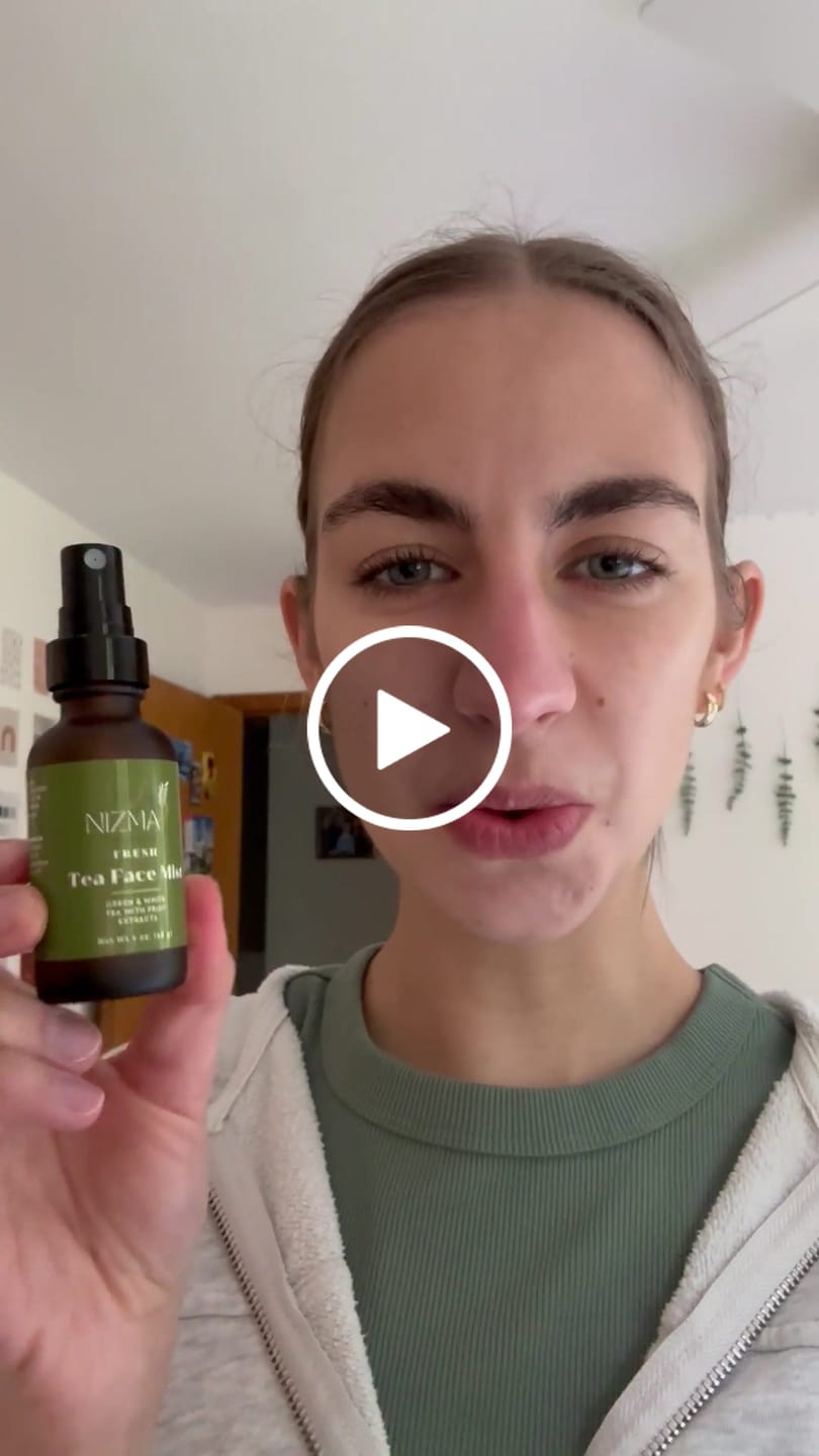 Customer video review of Fresh Tea Face Mist