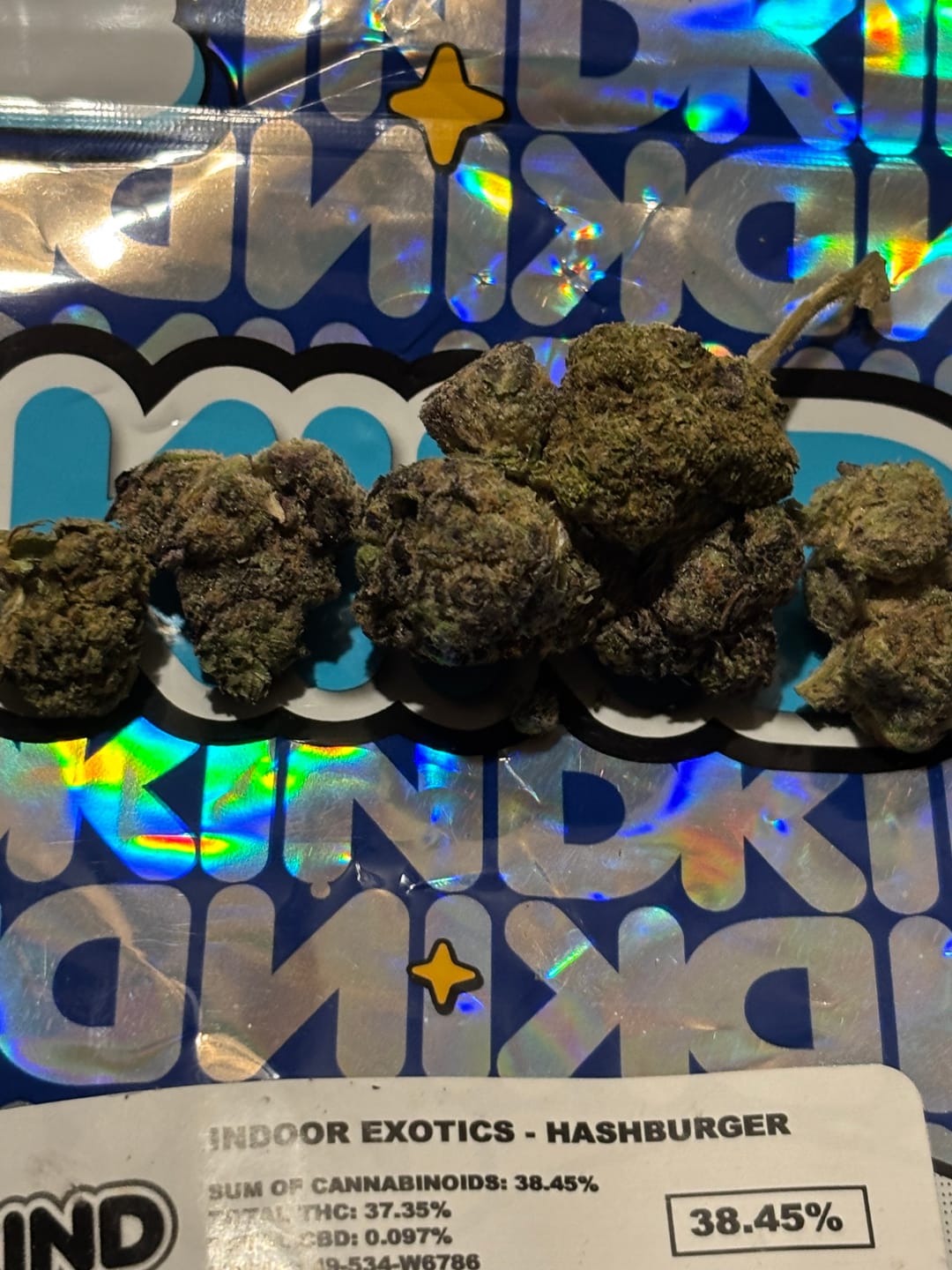 Customer photo review of Elite Boutique Exotics - Dark Matter - 14 Grams - Hybrid