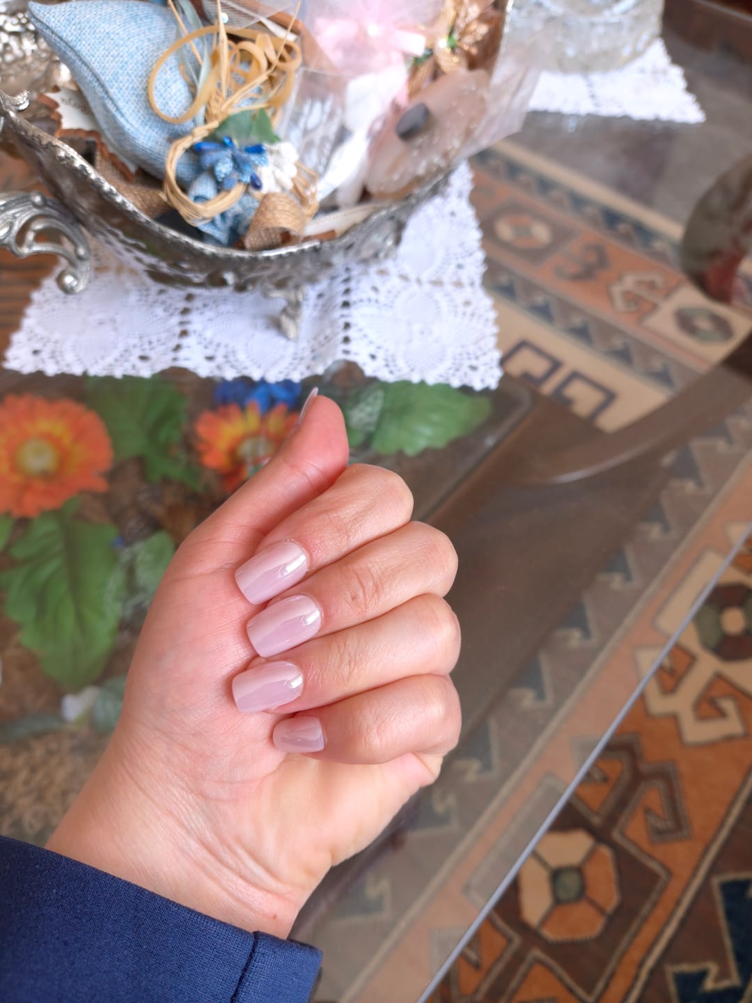 Customer photo review of Silk Touch - Short Square - 32 Adet Takma Tırnak