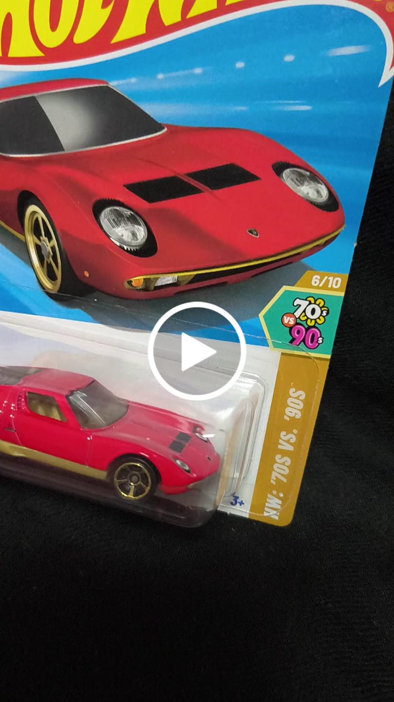 Customer video review of Hot Wheels - '71 Lamborghini Miura SV