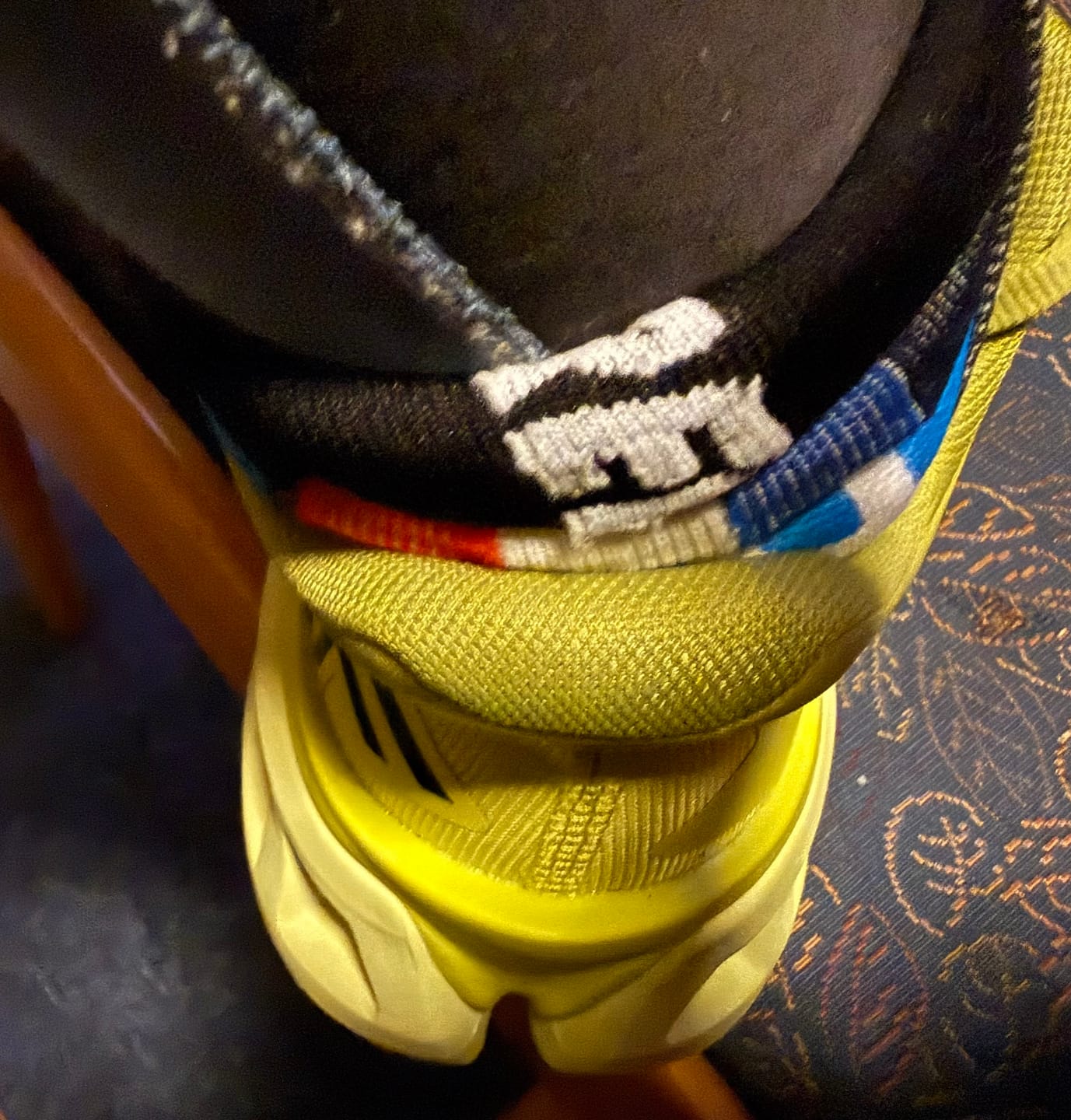Customer photo review of KNITTED SOCKS - BLACK