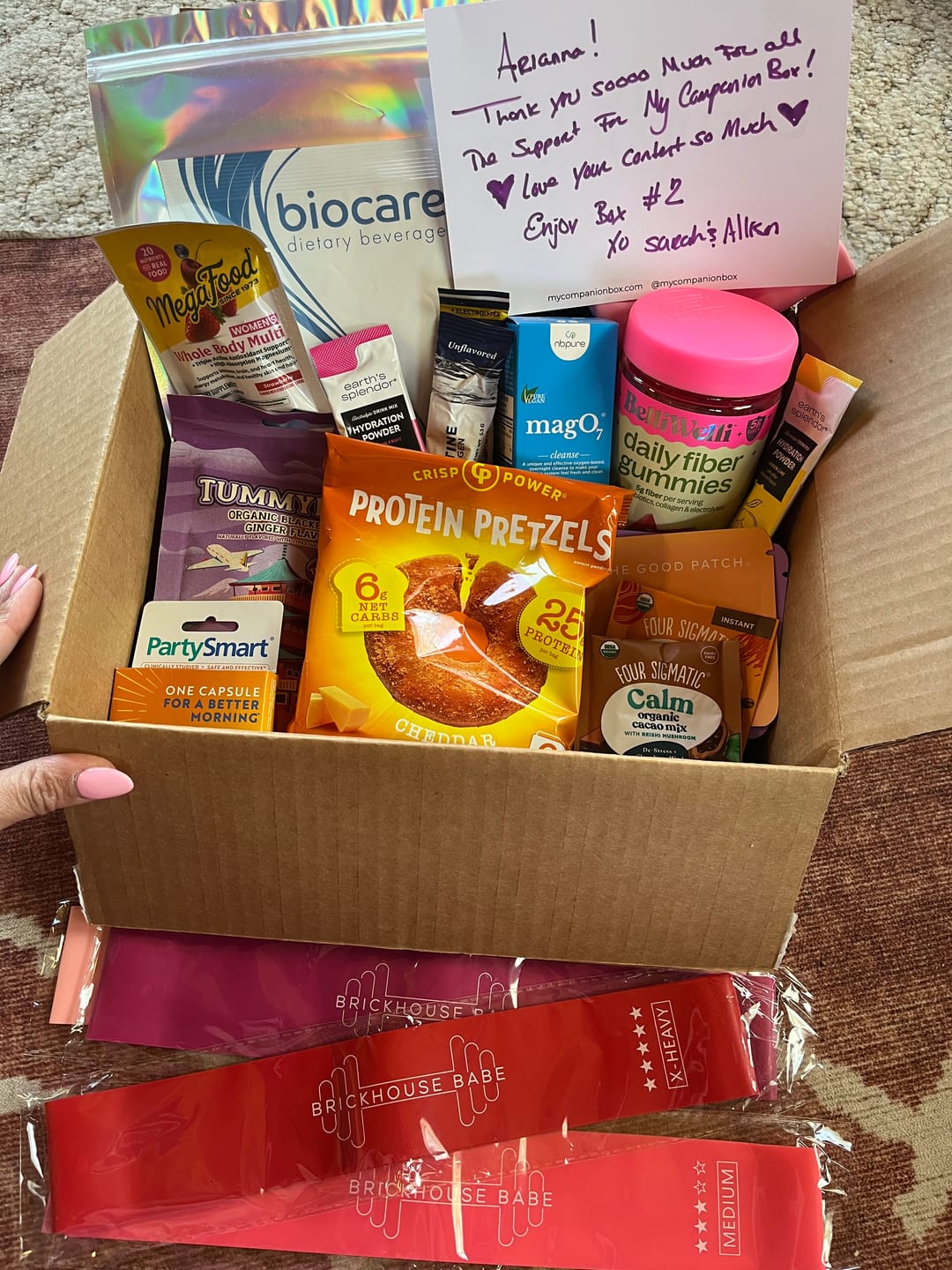 Customer photo review of My Companion Box