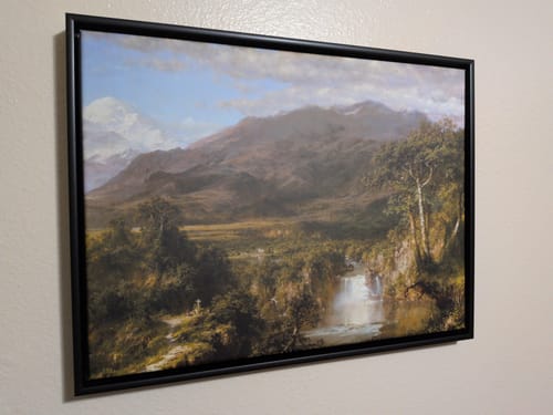 Customer photo review of The Heart of the Andes | Frederic Edwin Church | 1859