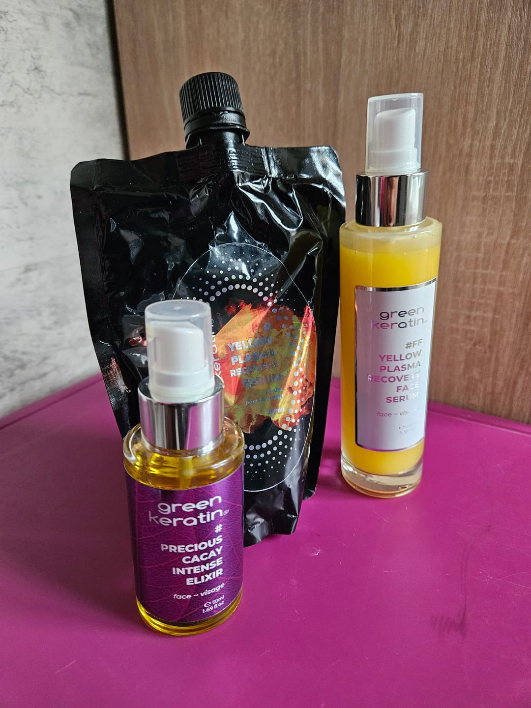 Customer photo review of Precious Cacay INTENSE Elixir - Huile pour le visage, 50ml