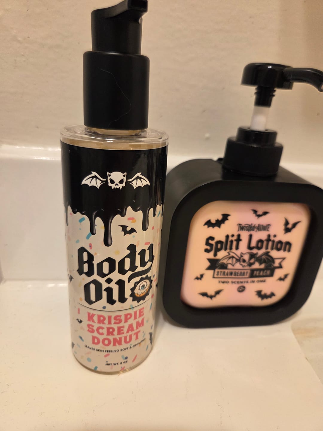 Customer photo review of Krispie Scream Donut Body Oil
