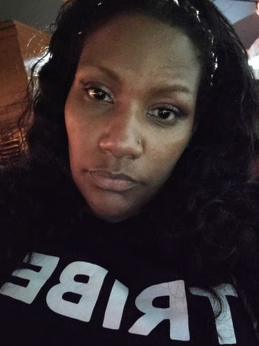 Customer photo review of "Anikulapo" Black Tribe Tee