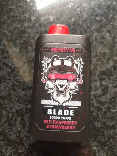 Customer photo review of Merry-Mi - Blade 30K - Puff Jetable / Vape Disposable - 5% nicotine