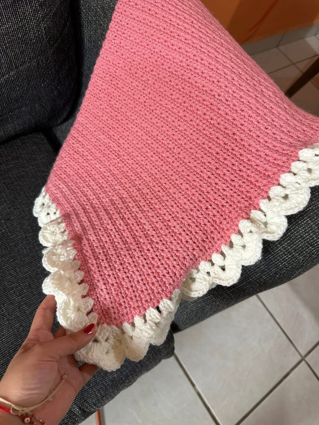 Customer photo review of Estambre Kuku Súper, marca Tamm, MADEJA de 200g con 452m  ⭐