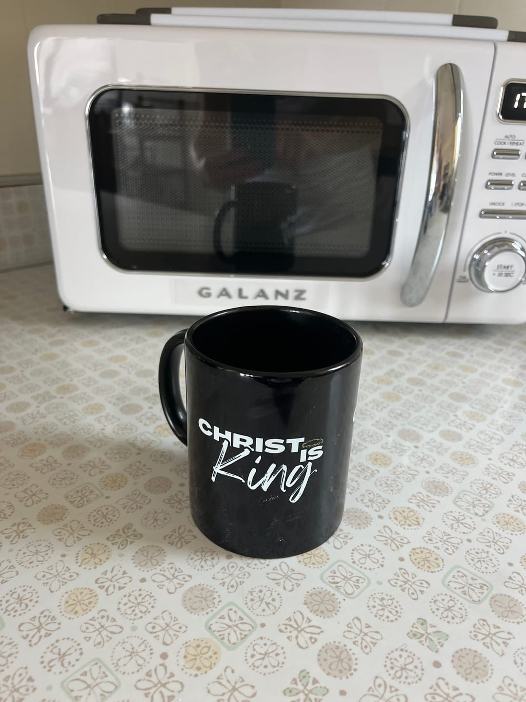 Customer photo review of Christ is King Mug