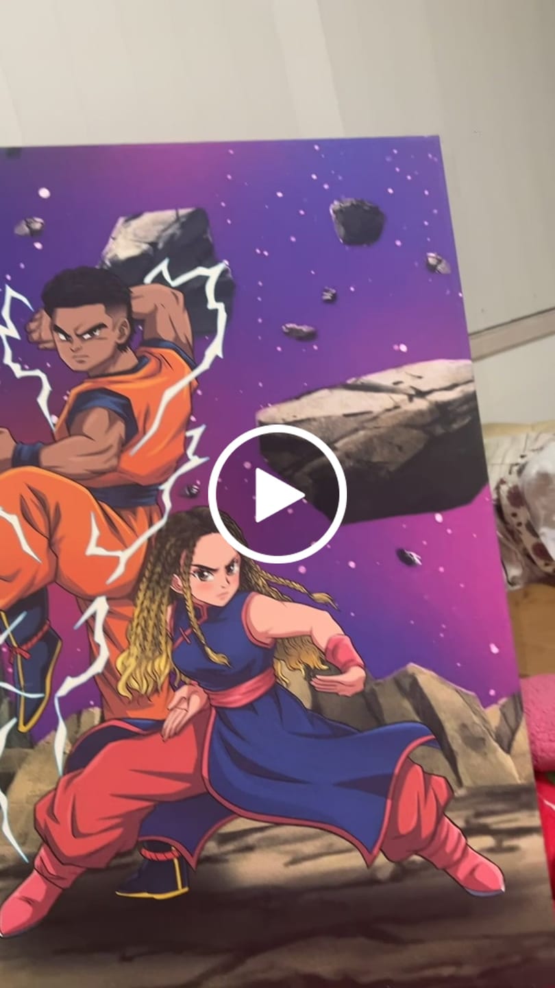 Customer video review of Saiyan Portrait