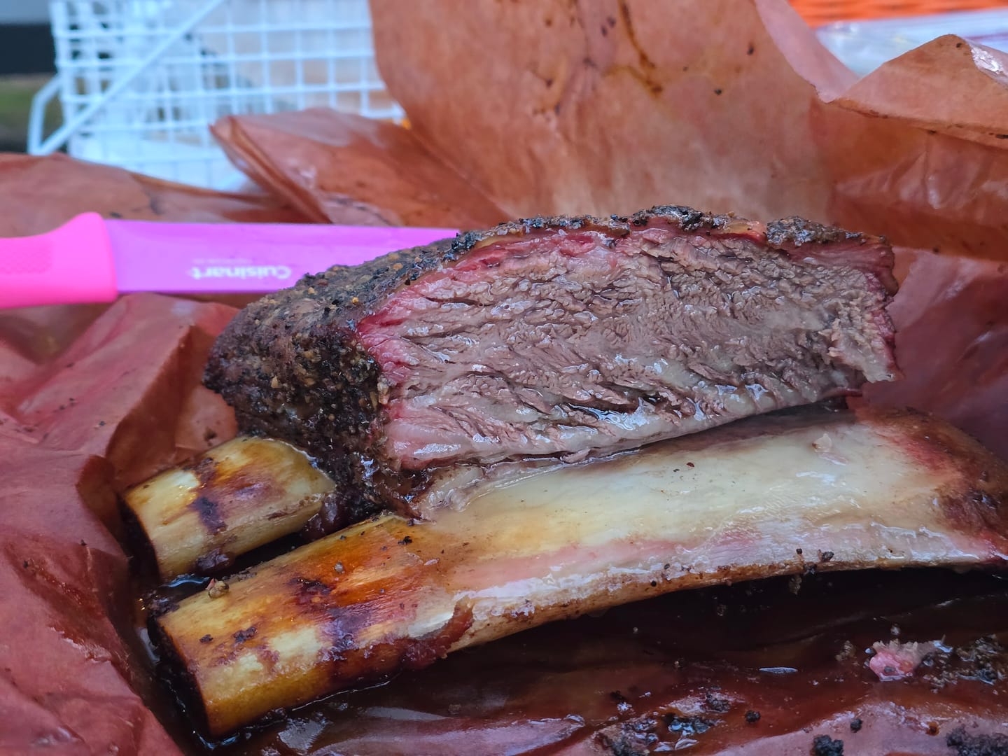 Customer photo review of USDA Choice Bone-In Short Ribs