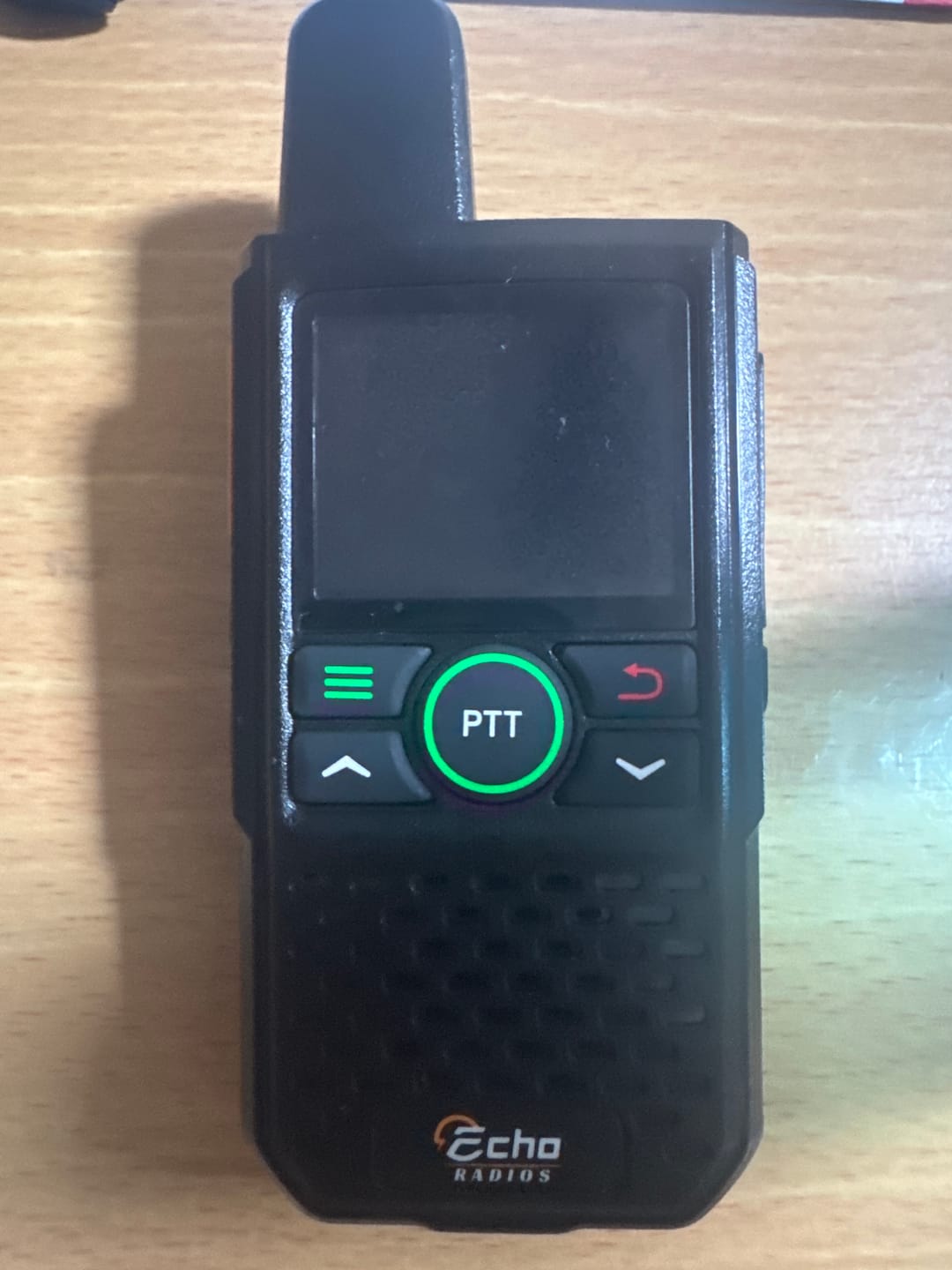Customer photo review of Echo Radios PTT Walkie-Talkie