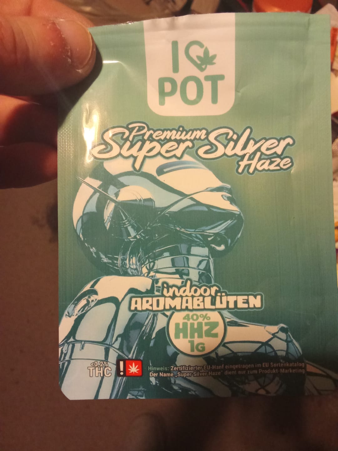 Customer photo review of HHZ Premium Blüte - Super Silver Haze