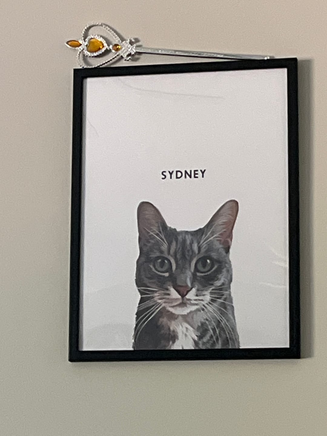 Customer photo review of Modern Pet Portrait - One Pet