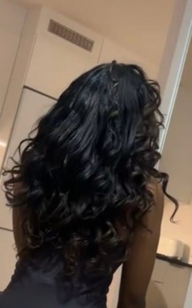 Customer photo review of Glueless wig