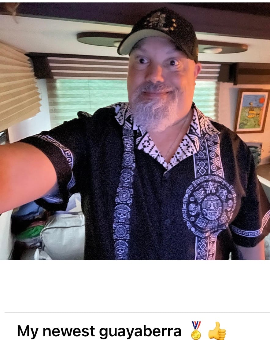 Customer photo review of Xiuhpohualli Guayabera