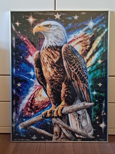 Customer photo review of 5D Diamond Painting – Sternenwächter