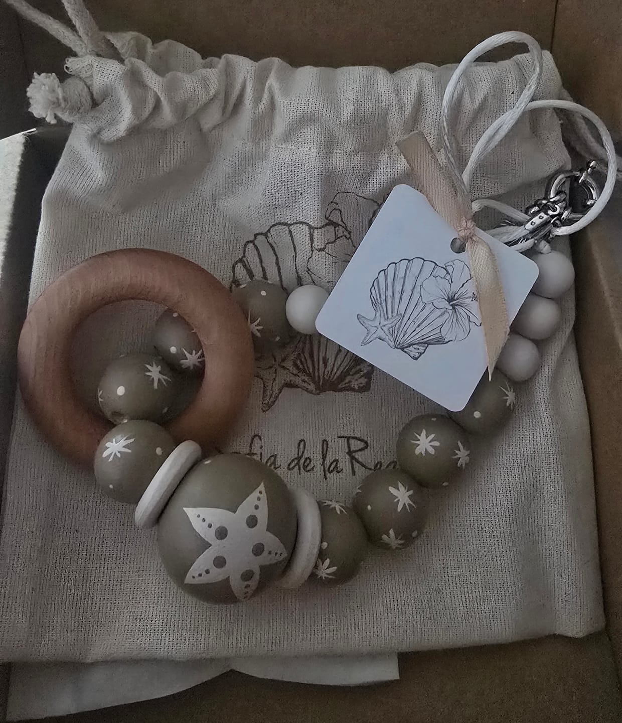 Customer photo review of Collar Lactancia ✦ Estrella Mar