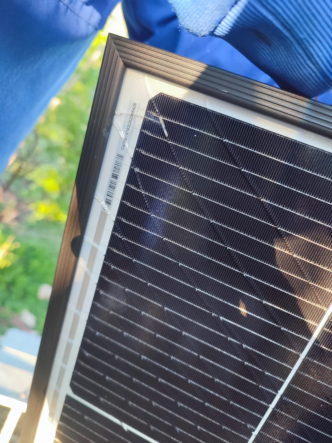 Customer photo review of Panou Fotovoltaic 455W Astronergy Bifaciale