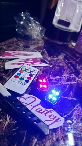 Customer photo review of Kit Premium Iluminación Ambiental LED RGB