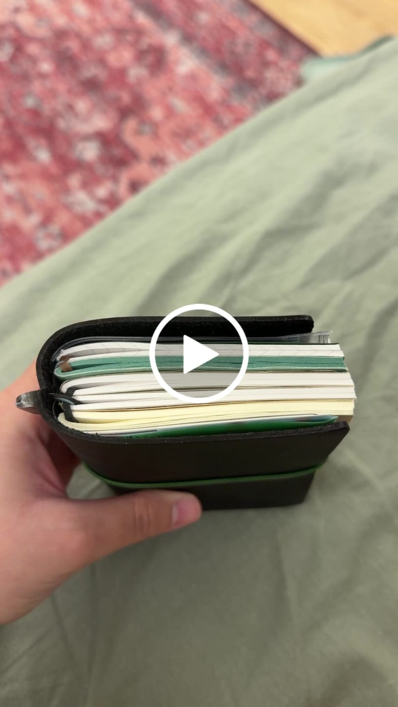 Customer video review of Traveler's Company Notebook Starter Set, Passport Size